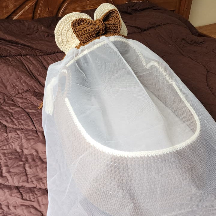 Lit de bébé avec des paniers (plus grand )