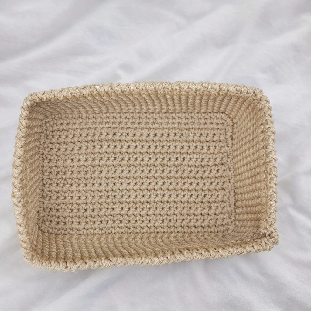 1 pièce panier rectangle